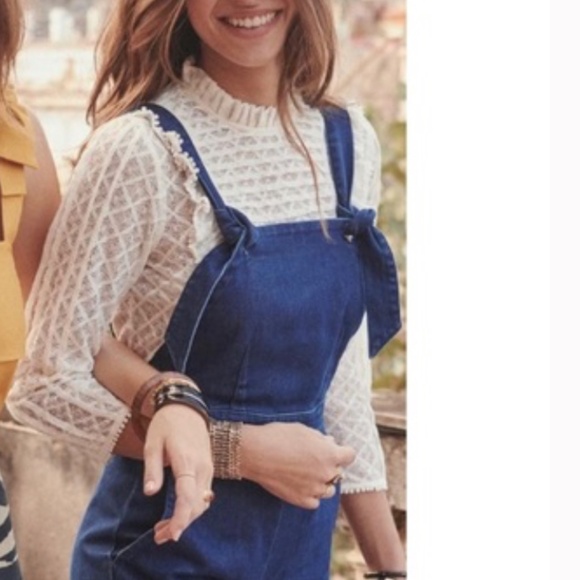 Sezane Rosalie Denim Jumpsuit - Picture 3 of 6